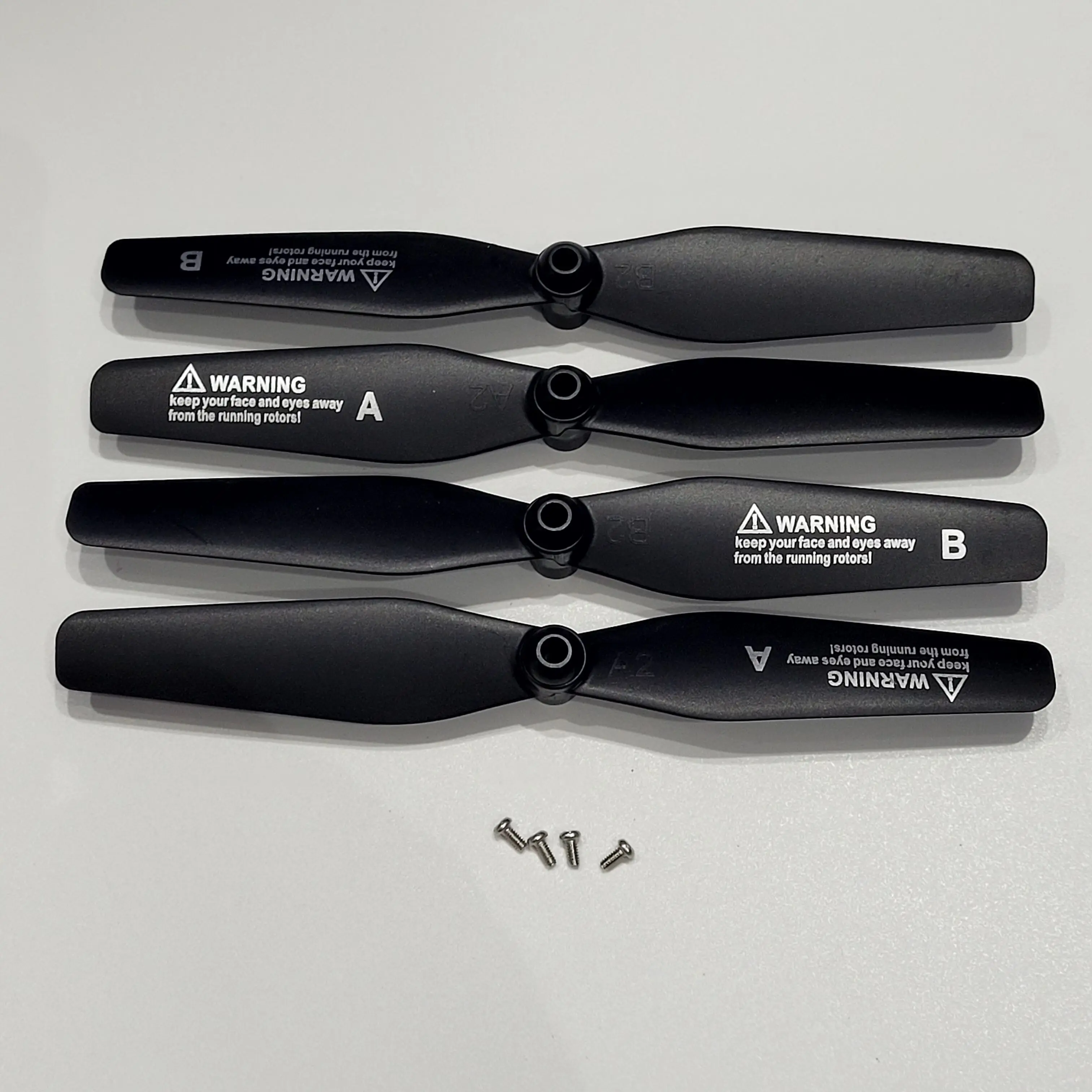 4/8PCS Propeller Props with screws Spare Part for VISUO XS809 XS809HW XS809G RC Drone Blade Wing Accessory image 2