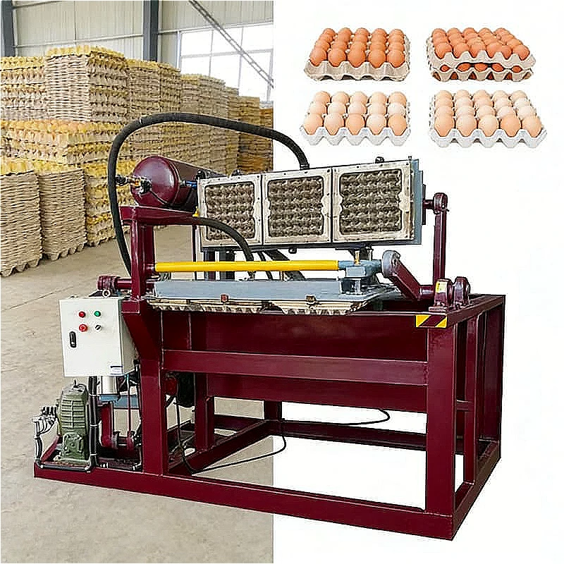 High Efficiency Rotary Egg Tray Making Line Multi Type Paper Tray Production Machine Integrated Pulp Molding Machine Customized