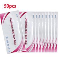 50Pcs LH Ovulation Tests Household Strips Urine Test Over 99% Accuracy Test Kit Strips Pregnancy Test First Response