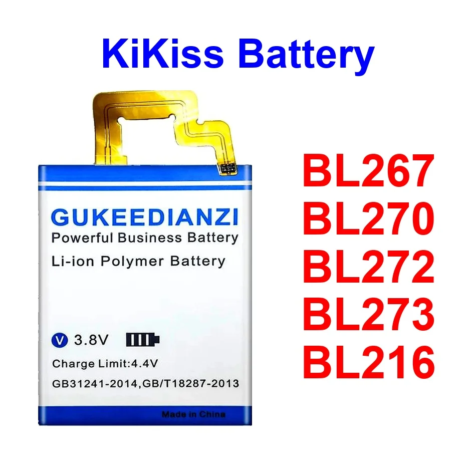

BL270 BL273 BL267 Mobile Phone Battery 4100-5750Mah For Lenovo Vibe Z K6 Dual K33a42 K33a48 K33b36 K33b37 Note Power X910 Plus