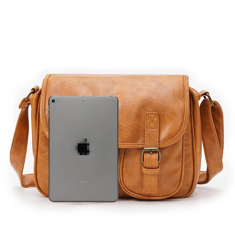 New Trendy Street Men's And Women's Shoulder Bag Youth Designer PU Small Square Bag Casual Diagonal Cross Bag Small Bags