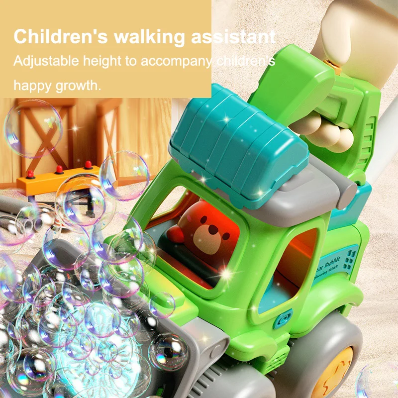 Brinquedo máquina de bolha carrinho crianças sabão bolha máquina carrinho ao ar livre paty jogo jardim brinquedo walker das crianças brinquedos bolha elétrica