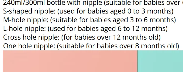 Baby PPSU Feeding Bottle Straw Drinking Cup, Anti‑Colic Anti‑Leak Breast‑milk Simulation Nipple With Handle For Infant