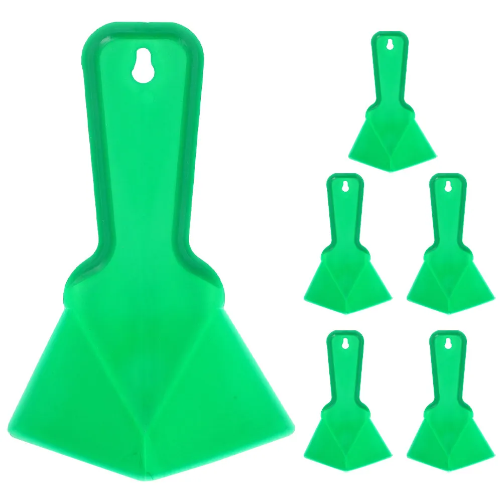 6Pcs Corner Tool Set Drywall Finishing Trowel Plastic Ergonomic for Corners Spackle Plaster Mud Smoothing Wall