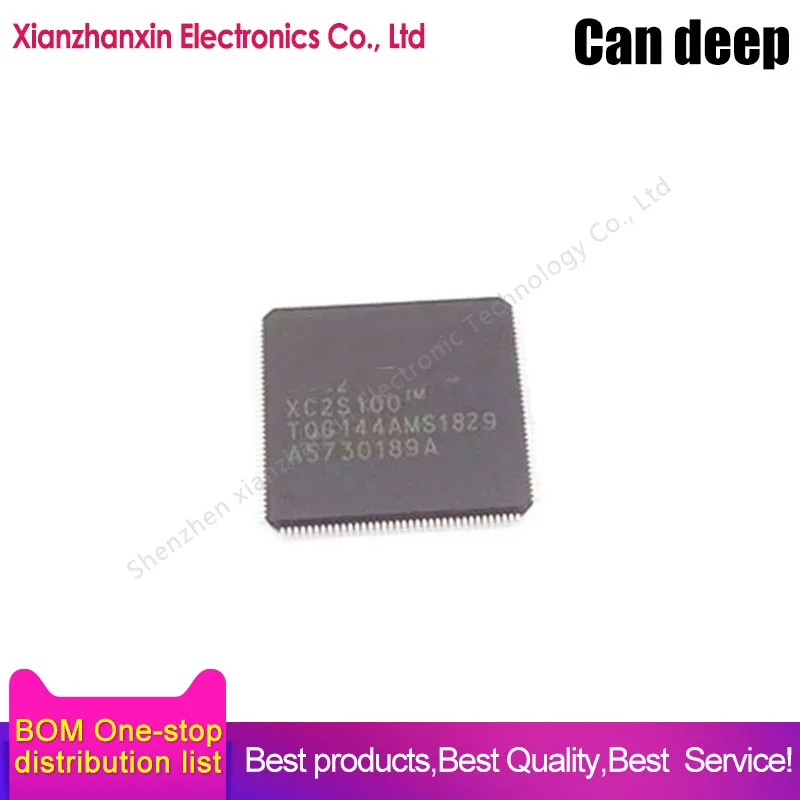 1PCS/LOT XC2S100-5TQG144 XC2S100-TQG144 XC2S100  TQFP144 Field programmable gate array