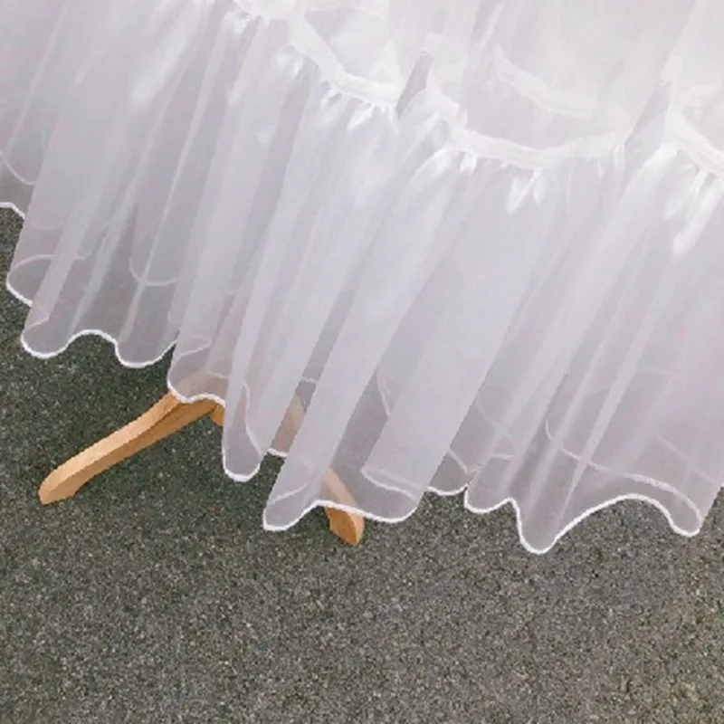 2025 ثوب نسائي لوليتا فاخر بدون قطعة العاج ، شيفون ناعم ملابس يومية منتصف الطول لوليتا ثوب نسائي بطول 60 سنتيمتر