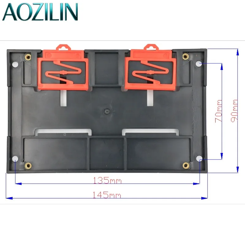 AOZILIN 10-Channel RTD Temperature Acquisition Module High Precision PT100 PT1000 Ethernet RS485 Modbus RTU Collector