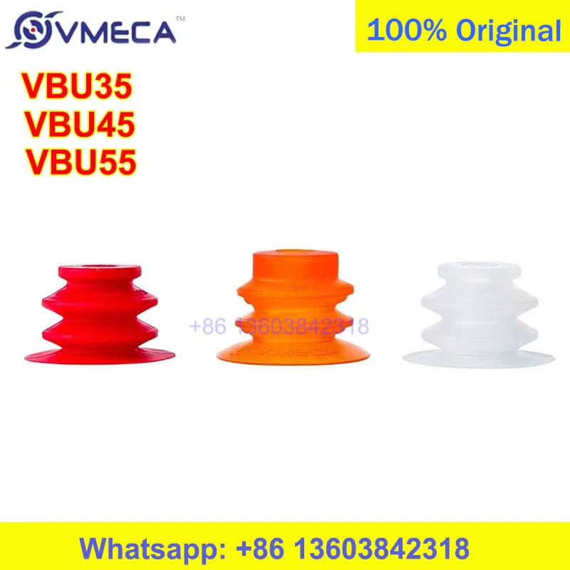 Оригинальная Корея VTEC/VMECA VBU35-S VBU45-S VBU55-S Вакуумная присоска Вакуумная присоска Пневматические компоненты Аксессуары для манипуляторов
