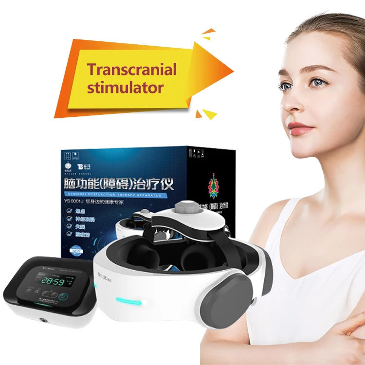 Rtms Machine Head Massager Transcranial Stimulator Depression Migraine Manic Disorder Transcranial Magnetic Stimulation Rtms