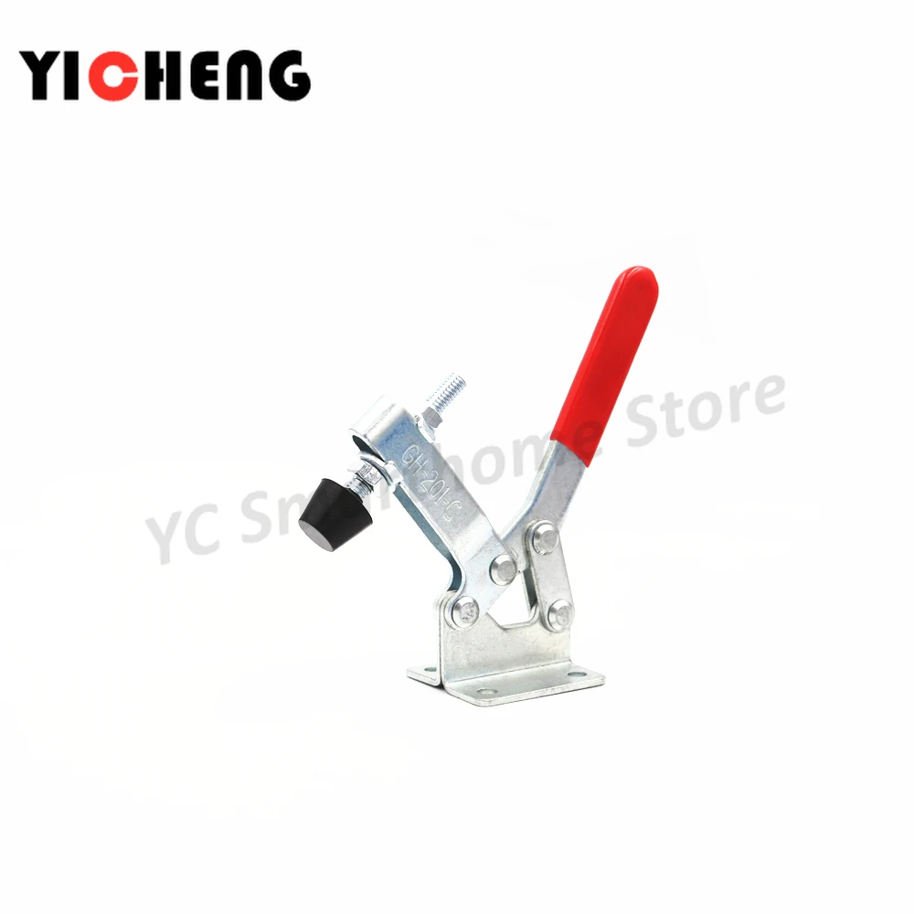 4Pcs Quick clamp, clamp, engraving machine compressor, tightener, horizontal type GH-201C