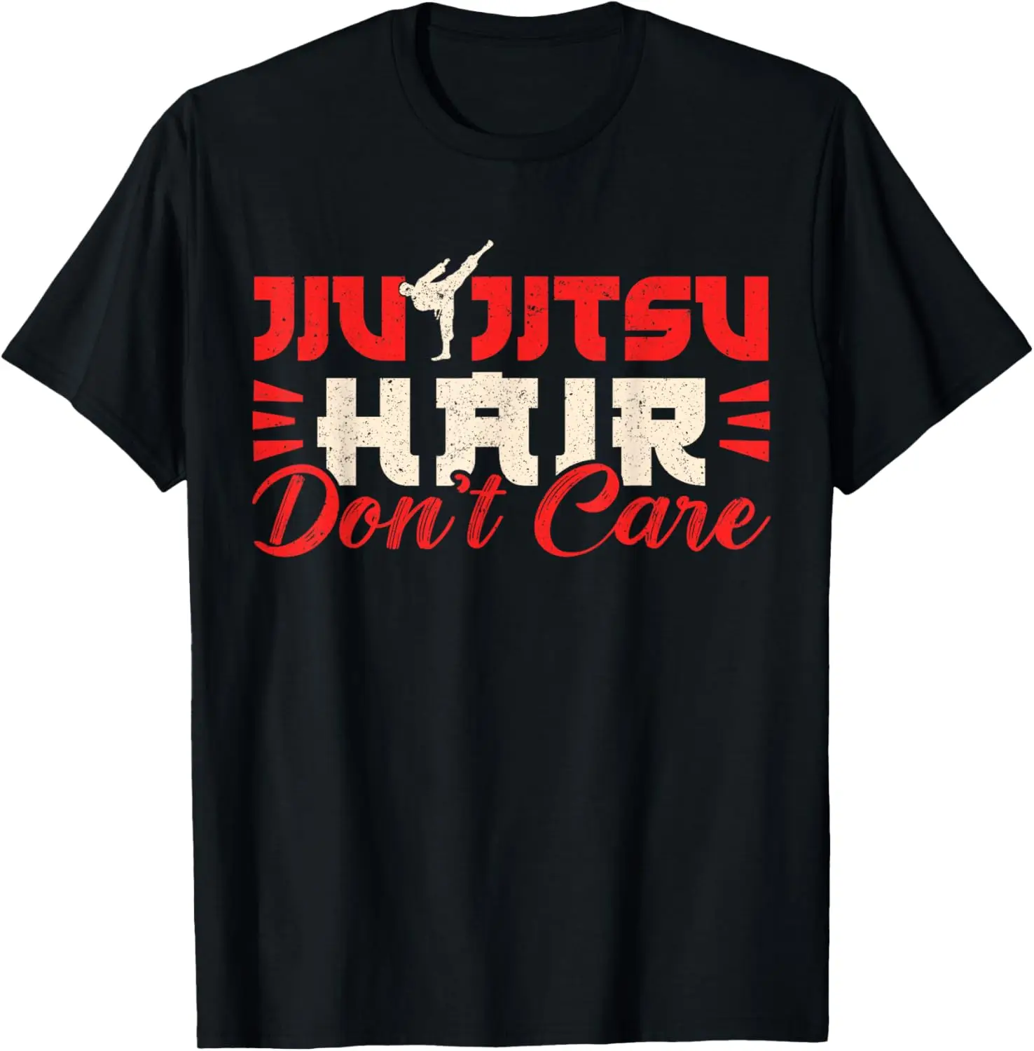 Brazilian Jiu Jitsu MMA Bjj Hugger Jiu Jitsu HairDonT Care T-Shirt