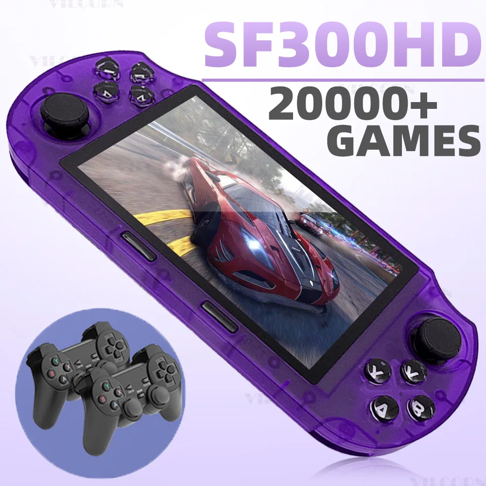 جديد SF3000HD وحدة تحكم بجهاز لعب محمول لـ Mame SFC GBA ريترو لعبة لاعب دعم إخراج التلفزيون و/الكتب الإلكترونية/MP3 هدية الكريسماس #1
