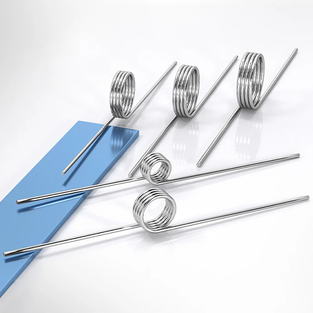 5 Pcs Torsion Spring 0.55mm Wire Diameter 304 V Type Torsion Spring 45 60 90 120 180 270degrees Rotation Automatic Rebound