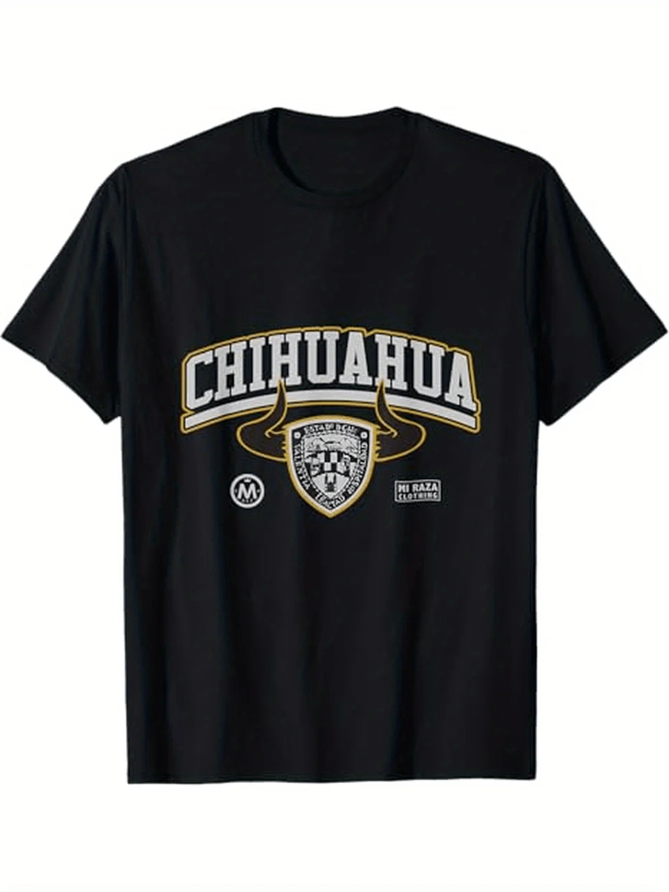 Chihuahua Mexico Mexican Heritage T-Shirt 100% Cotton O-Neck Short Sleeve Summer Casual Mens T-shirt Streetwear