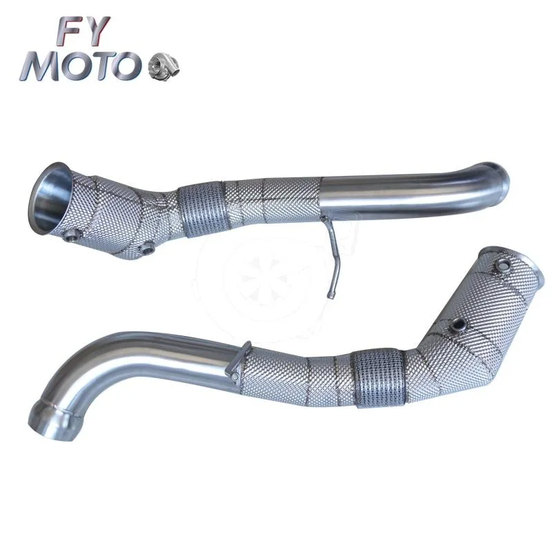 

China Factory for Mclaren 570s Catless Heat Shield Exhaust Downpipe