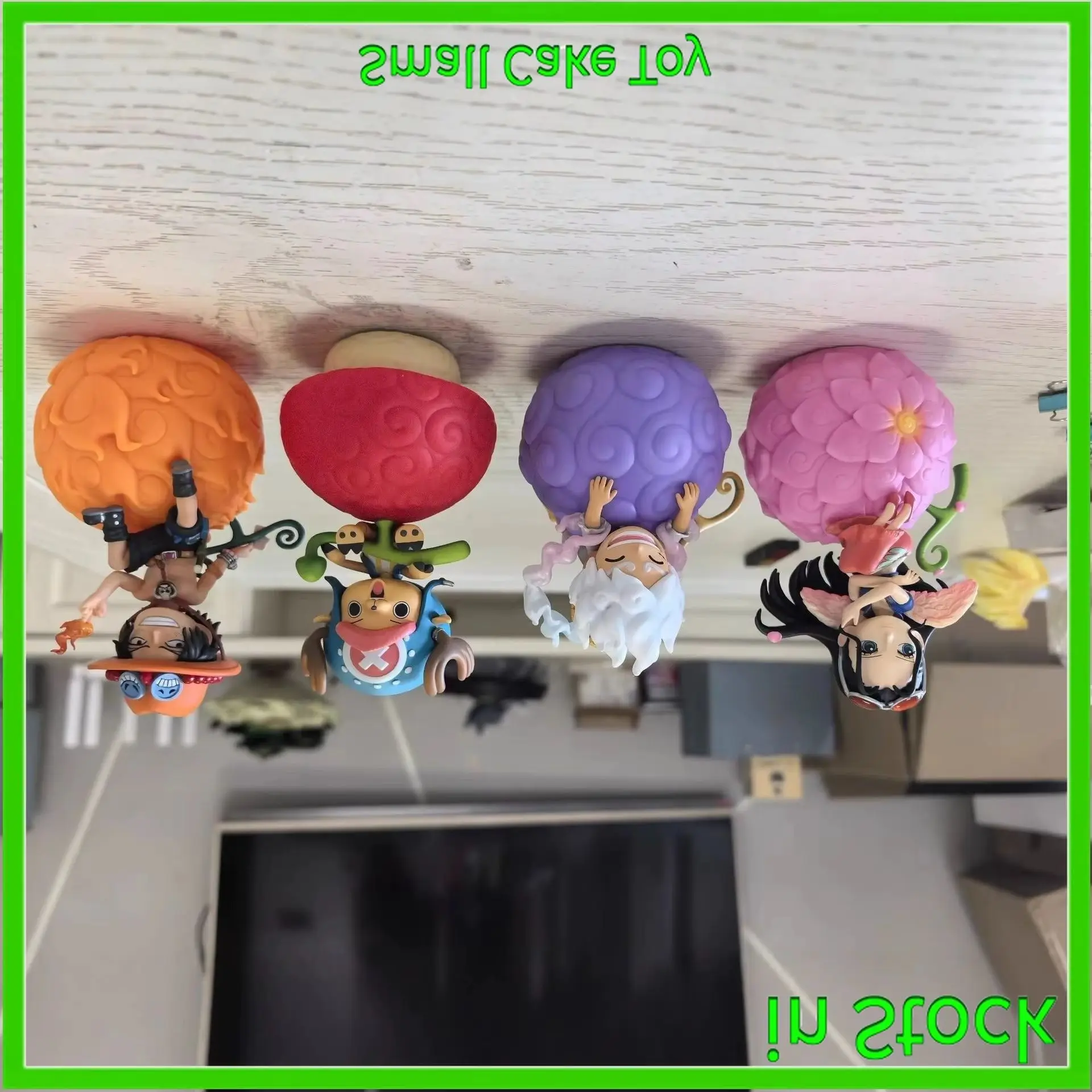 En stock, figura de luz nocturna activada por voz de la serie Devil Fruit de una pieza, Luffy Ace Robin Joe, juguetes de regalo sorpresa de selección múltiple