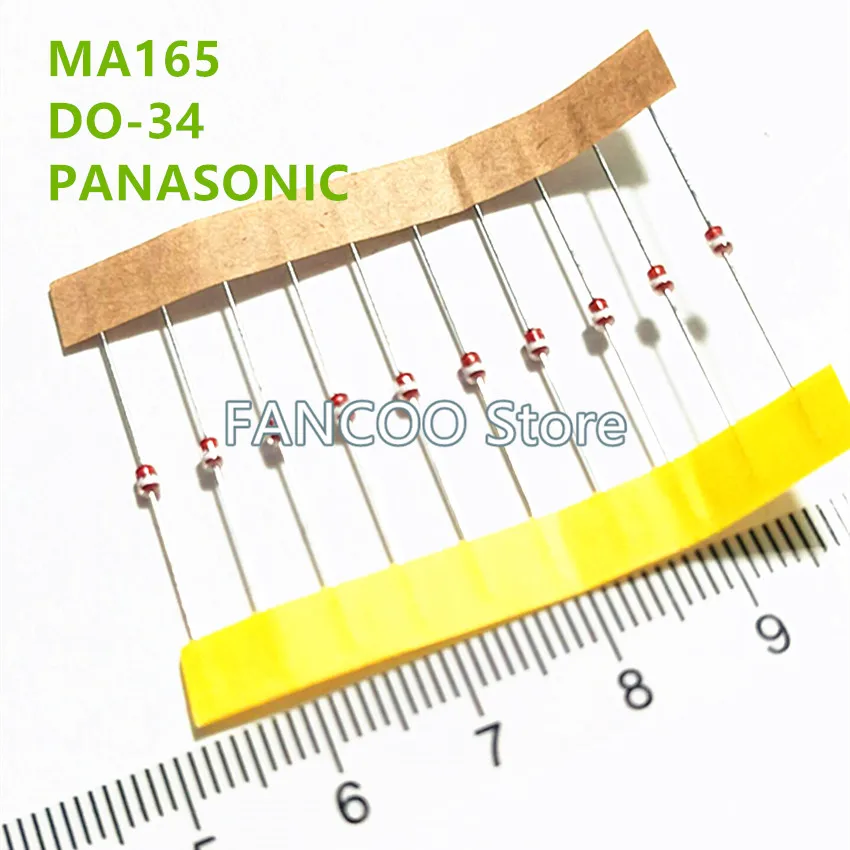 MA165 DO-34  MA2C165 MA165-TA5 MA166 MA2C166 MA166-TA5 DO34 NEW Original  Switching Diodes Silicon epitaxial planar BZX79-B13