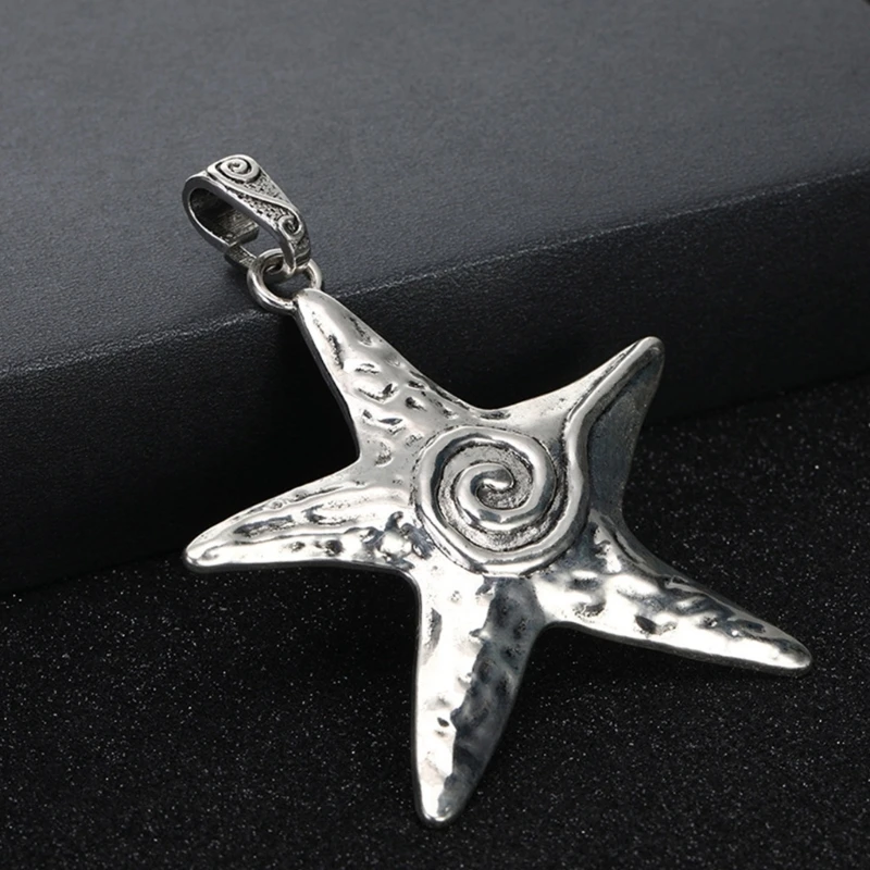 DIY Star Pendant Exaggerate Star Charm Alloy Star-Jewelry Star Shape Charm F3MD