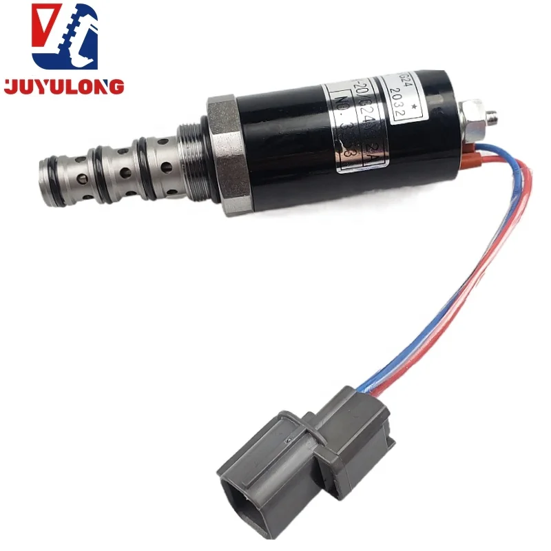 JUYULONG is suitable for SK200-2-5 G24Y12A excavator rotary motor rotary pump brake solenoid valve YN35V00005F2