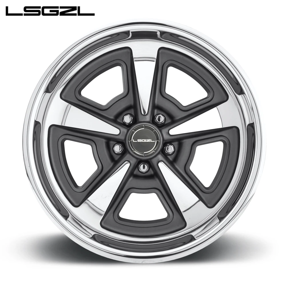 18 Inch Simple Style 3 Piece Forged Alloy Wheels 5x120 PCD Durable Rim Passenger Car Auto Custom Modification Parts