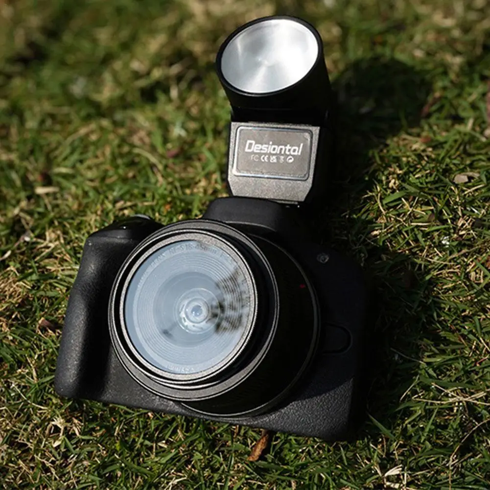 

Retro Mini Camera Fill Light For Sony Nikon Olympus DSLR Cameras Portable Photography Fill Light External Top Light