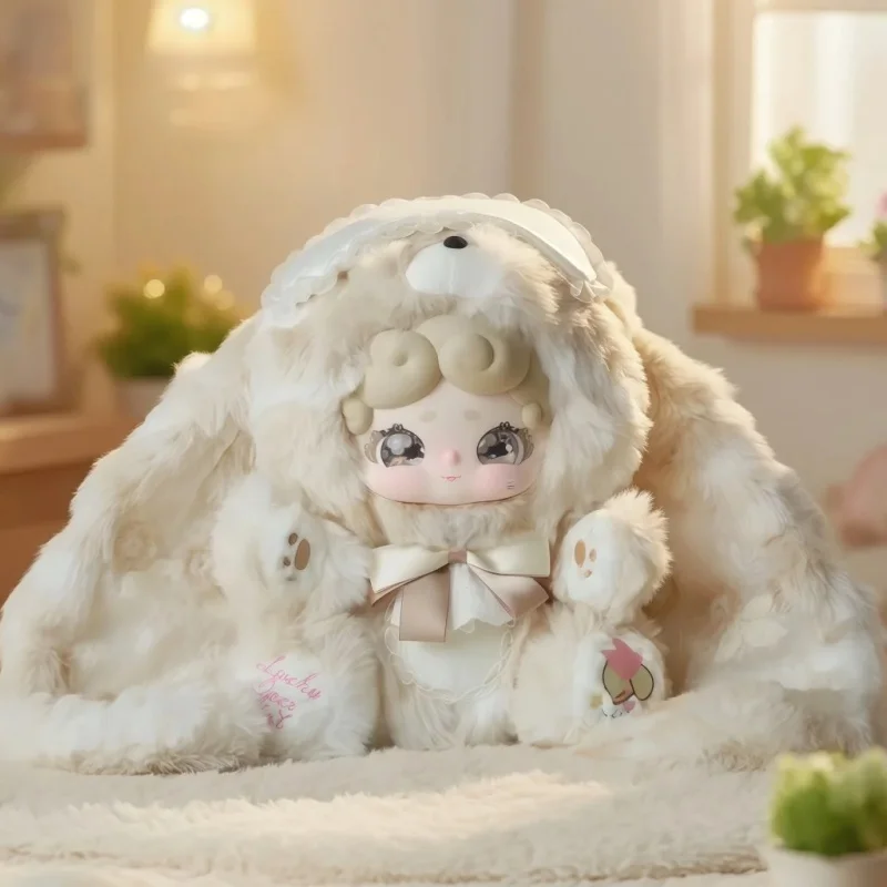 Lucky Deer Nai Sweet Tea Bunny 600% Series Plush Blind Box Kawaii Doll Mystery Box Action Figure Surprise Bag Pendant Toys Gift