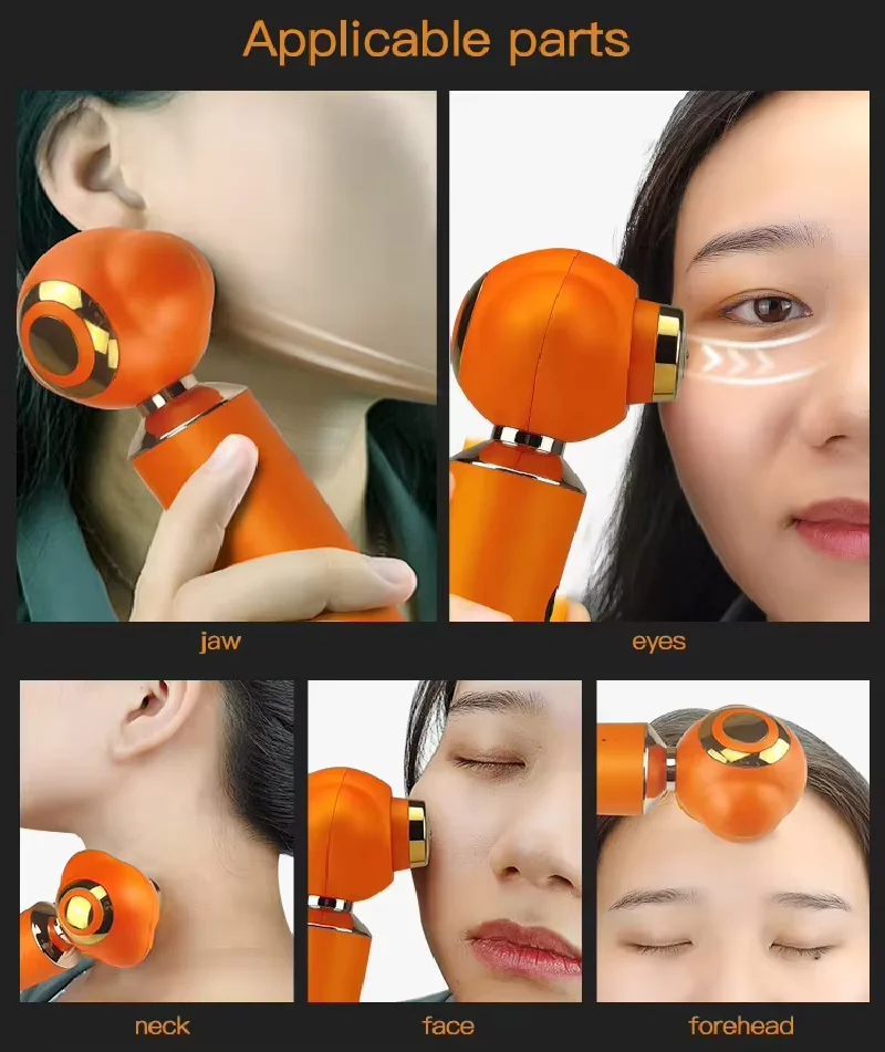 Macchina per il sollevamento del viso EMS Terahertz per terapia oculare a doppia frequenza portatile portatile Tera Eye