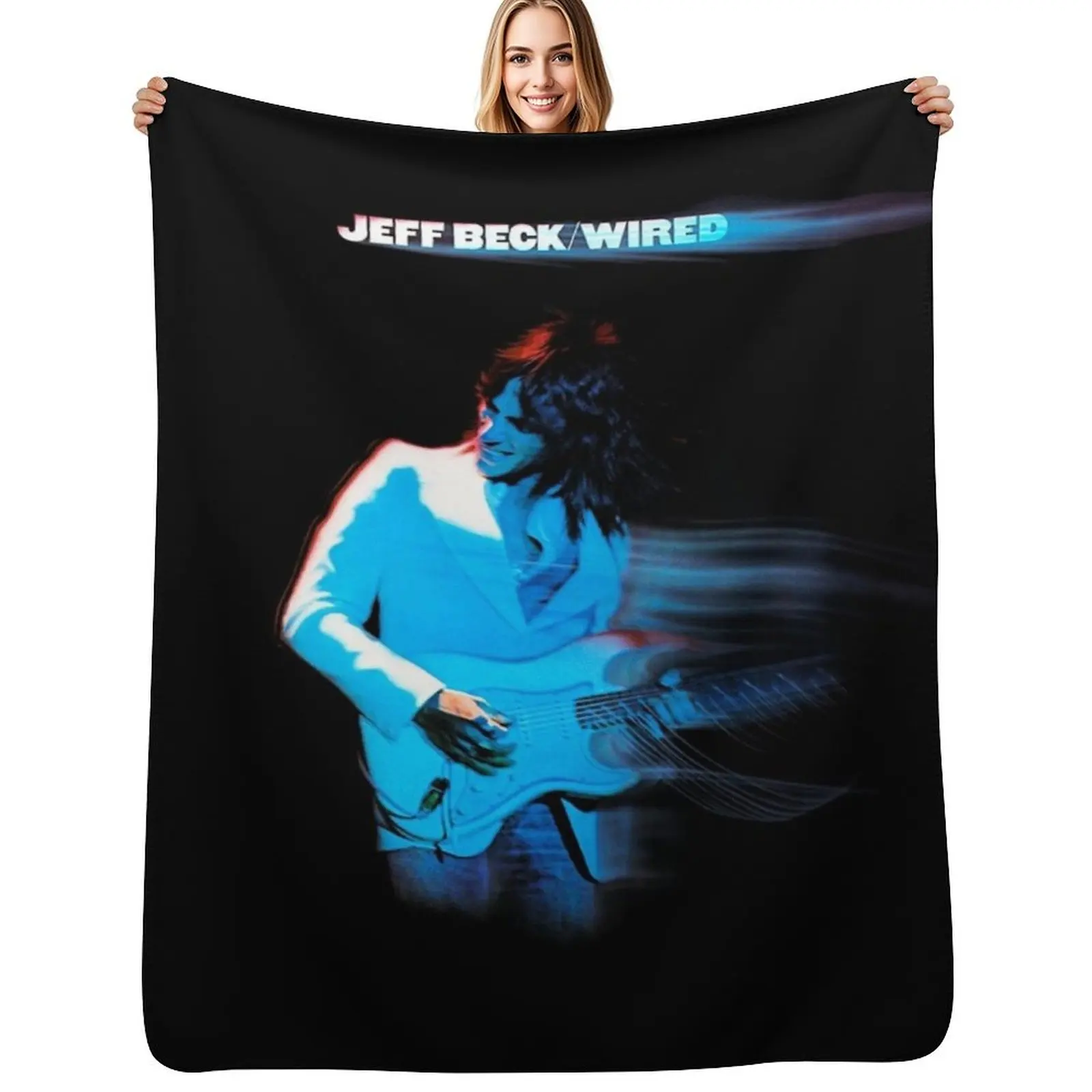 Jeff beck Jeff becks guitar shop Throw Blanket Lightweight Warm Blanket for Travel Camping