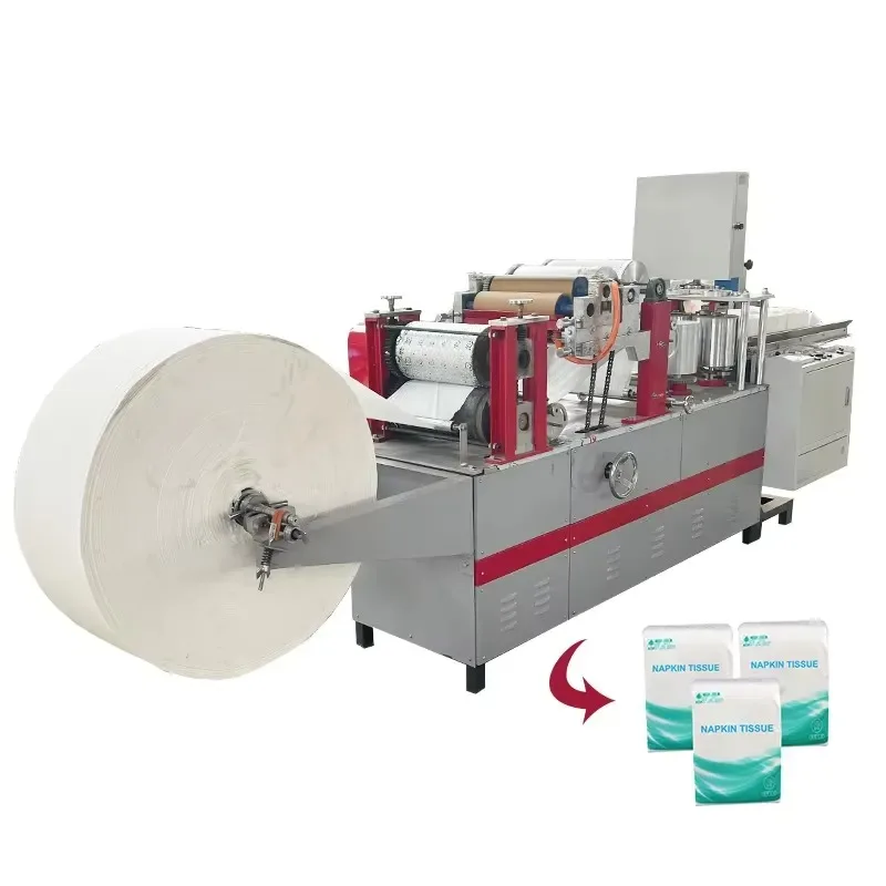 sell like hot cakes High Quality Napkin Tissue Making Machine Small Napkins Printing Machine for Sale