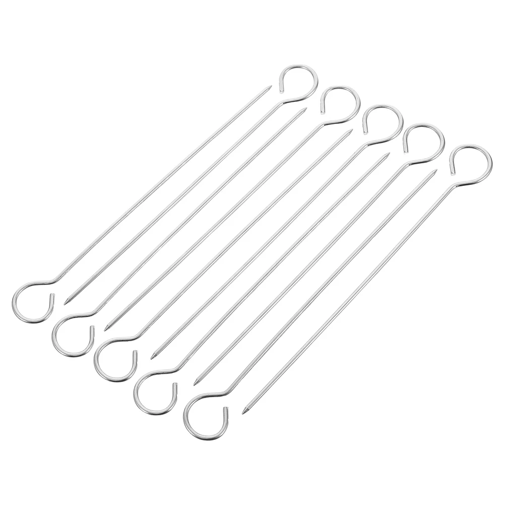 

10pcs Positioning Needle Iron Wick Centering Tool DIY Making Supplies Mold Drilling Fixtures Sharp Needles