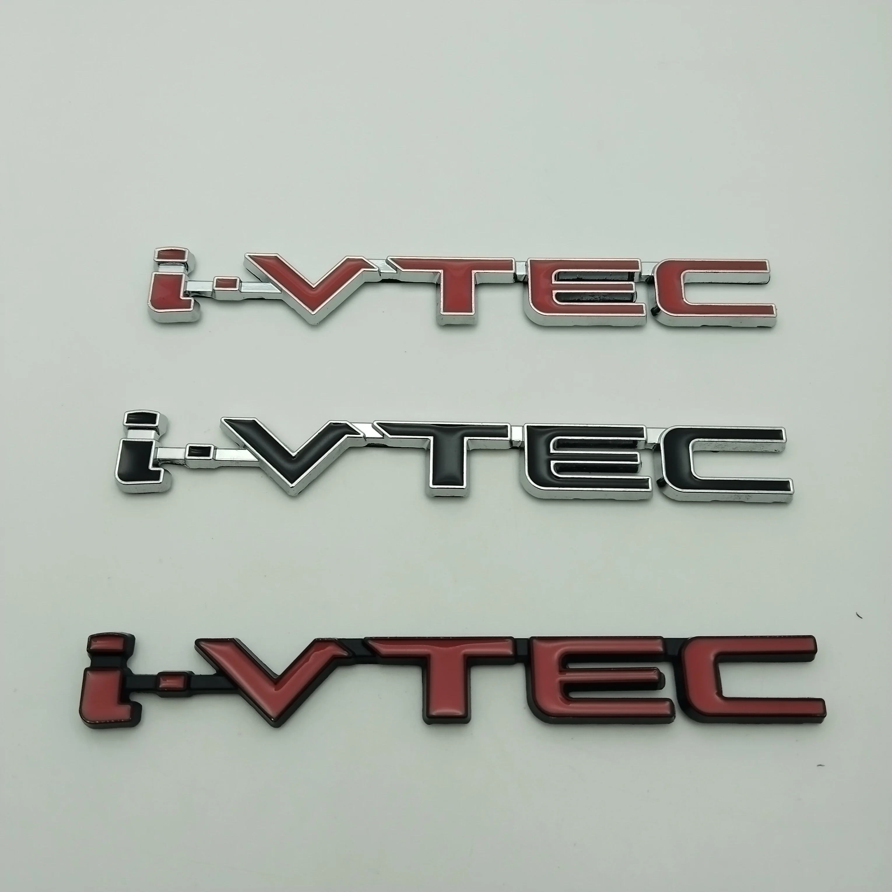 3D Stereoscopic IVTEC Metal Car Label Body Side Label Rear Luggage Label Personalized Car Label Decorative Stickers