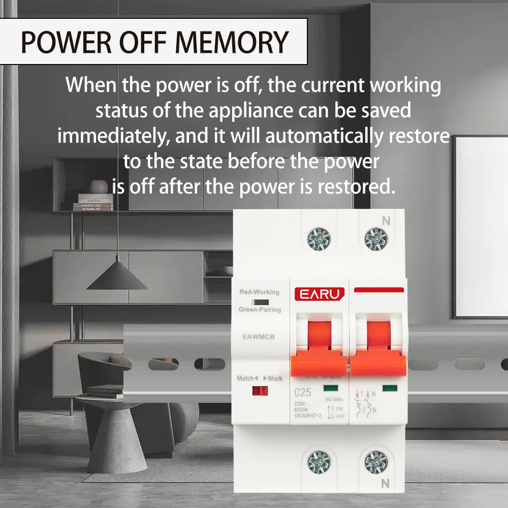 2P 16A 63A 100A TUYA APP WIFI Circuit Breaker Timer Voice Remote Control Smart Life Automatic Intelligent Interruptor Switch