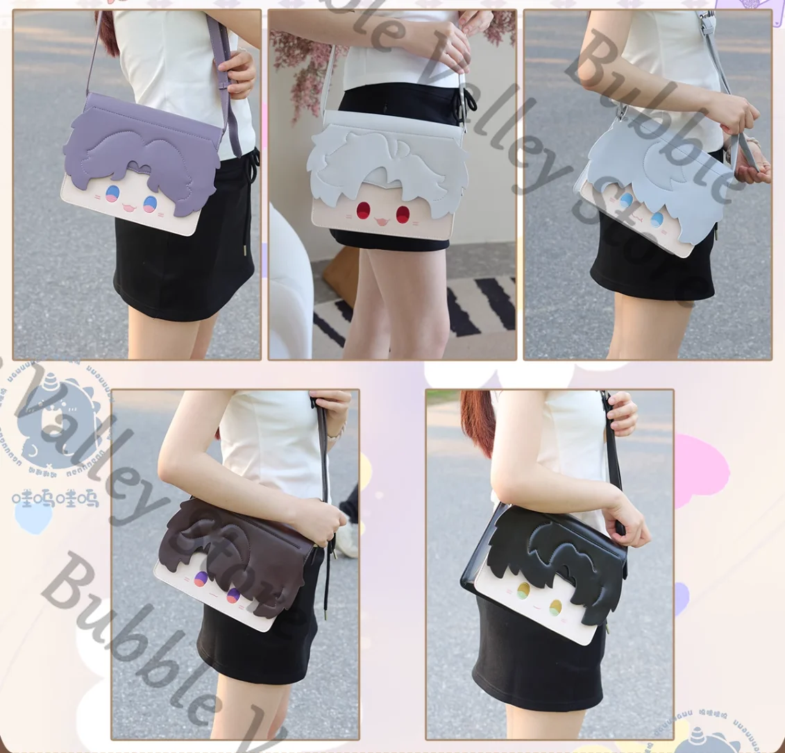 

Love and Deepspace Sylus Rafayel Caleb Xavier Zayne Аниме Косплей Сумка с клапаном Мультфильм Versipacks Сумки-мессенджеры Сумка через плечо