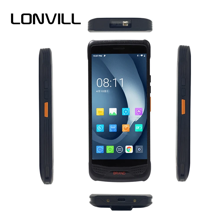 LONVILL Data Collection Terminal Handheld Data Terminal Portable Rugged Android 11.0 Pda Barcode Scanner,pda Scanner 2d for Sale