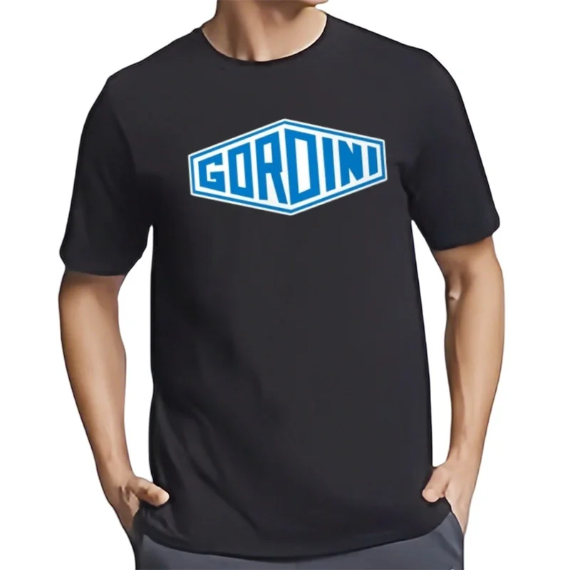 Camiseta en coton con emblema Gordini, camiseta genial, Amedee, Dieppe Alpine, R8g, R12g, R17g, R18, R5 Turbo