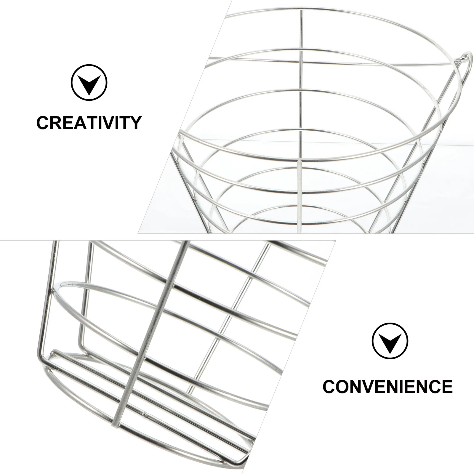 

Ball Basket Metal Iron Frame 50 Balls Capacity Lightweight Portable Handle Golfball Container Stadium Outdoor Storage Basket