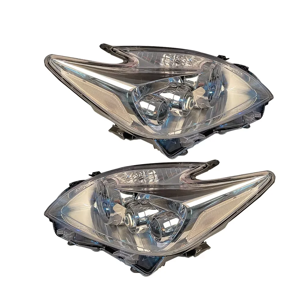 2Pcs Car Headlights Two Lens Xenon HID For Toyota Prius ZVW30 2009 2010 2011 2012 81145‑47340 81145‑47241