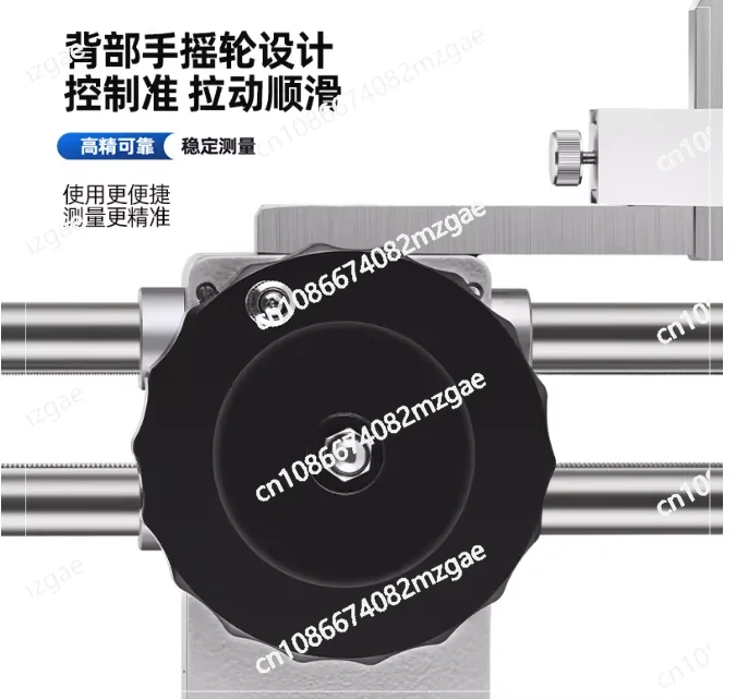 Double Column Digital Height Gauge 0-500mm and 0-600mm, High Precision 0.01mm Shaking Table Height Ruler for Inspection