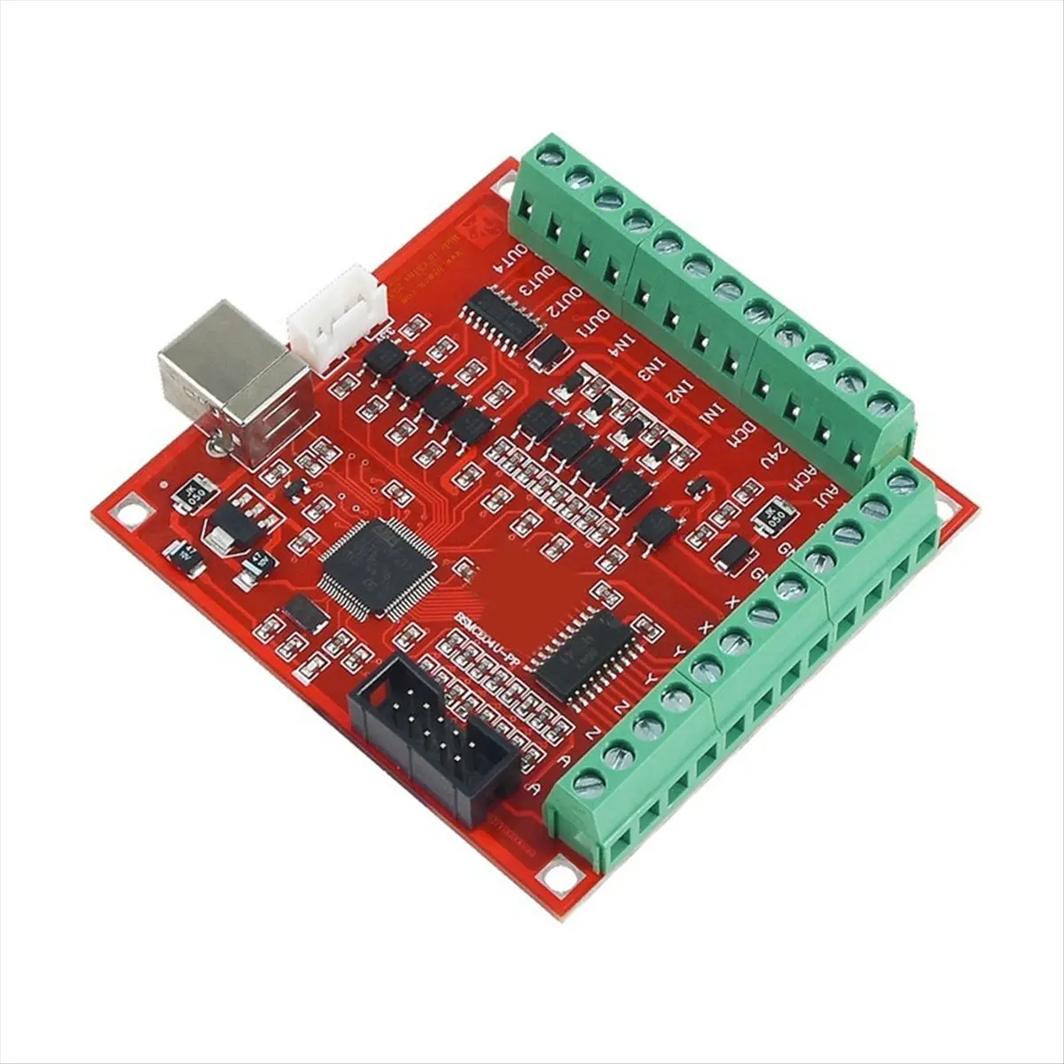 DT89 HOT Breakout Board Moudle USB for 4- Controller Card Support Stepper and Servo Motor 100Khz with USB Cable and CD
