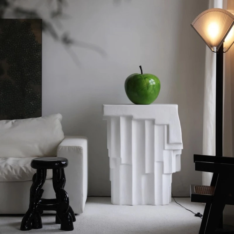 

Xuan Guan Tai Sculpture Base Checkcase Table Art Floor Ornament Decorative Table