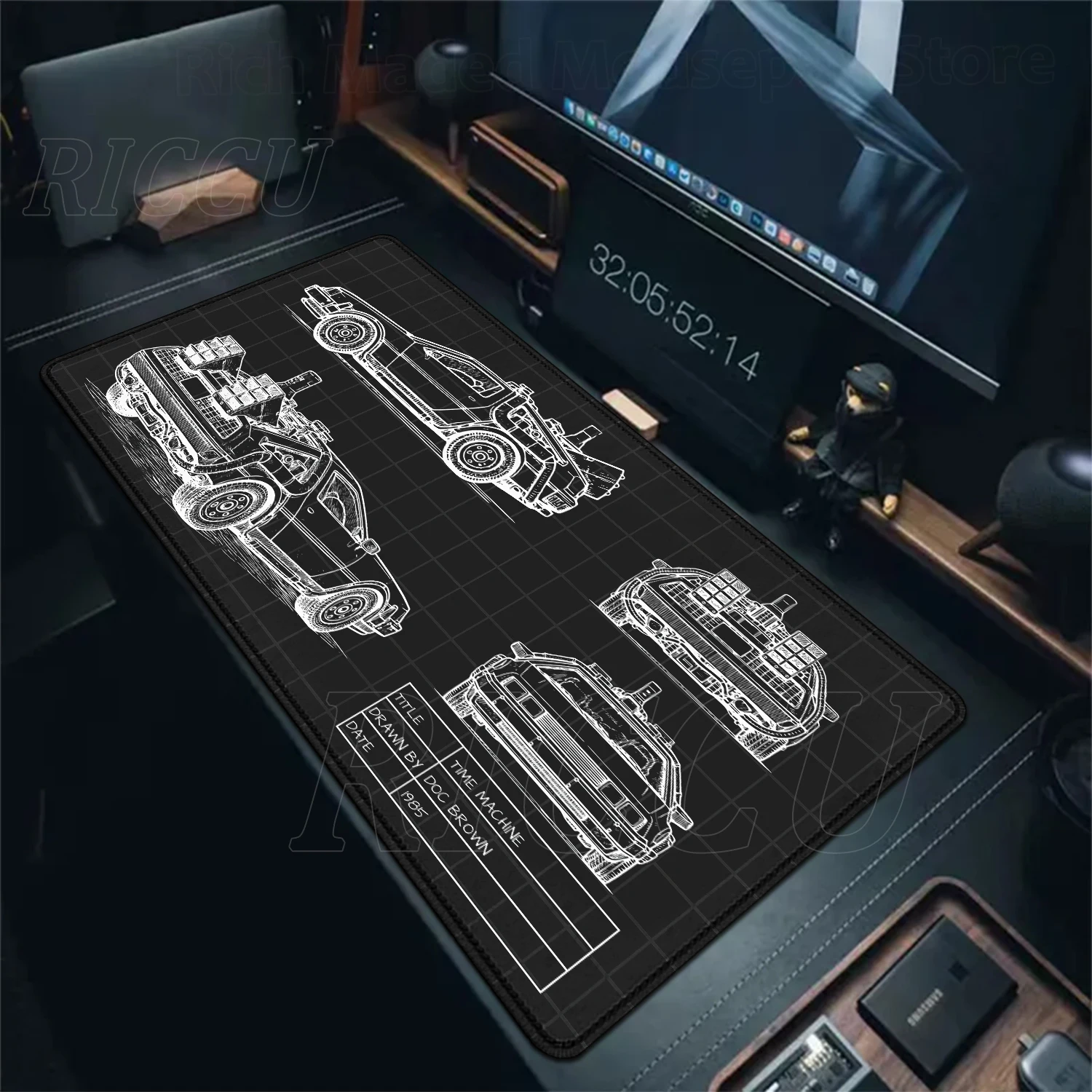 

new 900x400 Back To The Future Large Mouse Pad