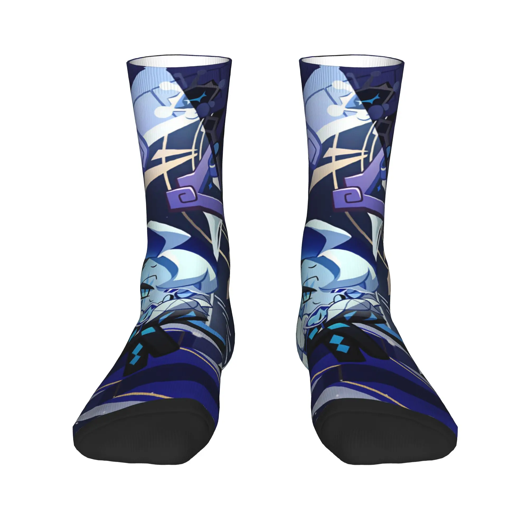 Shadow Milk Socks Cookie Run Kingdom Stockings Winter Anti Sweat Couple Socks Comfortable Graphic Running Sports Socks