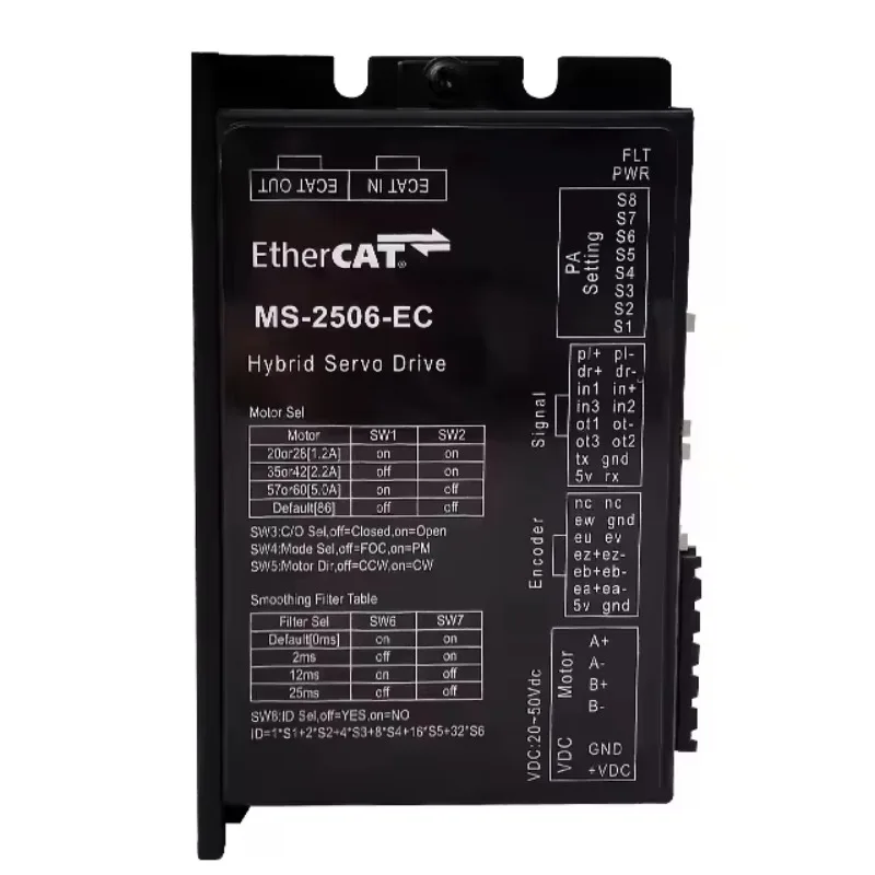 

xmsj Управление шиной с высоким крутящим моментом 32-битный шаговый сервопривод с замкнутым контуром 34, драйвер шагового двигателя 50 В постоянного тока для ЧПУ