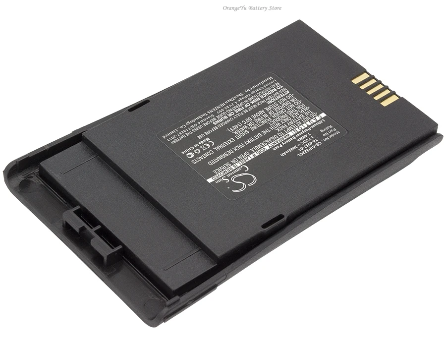 Replacement 3.7V 2000mAh Cordless Phone Battery 74-4957-01 74-4958-01 for Cisco CP-7921 CP-7921G Unified