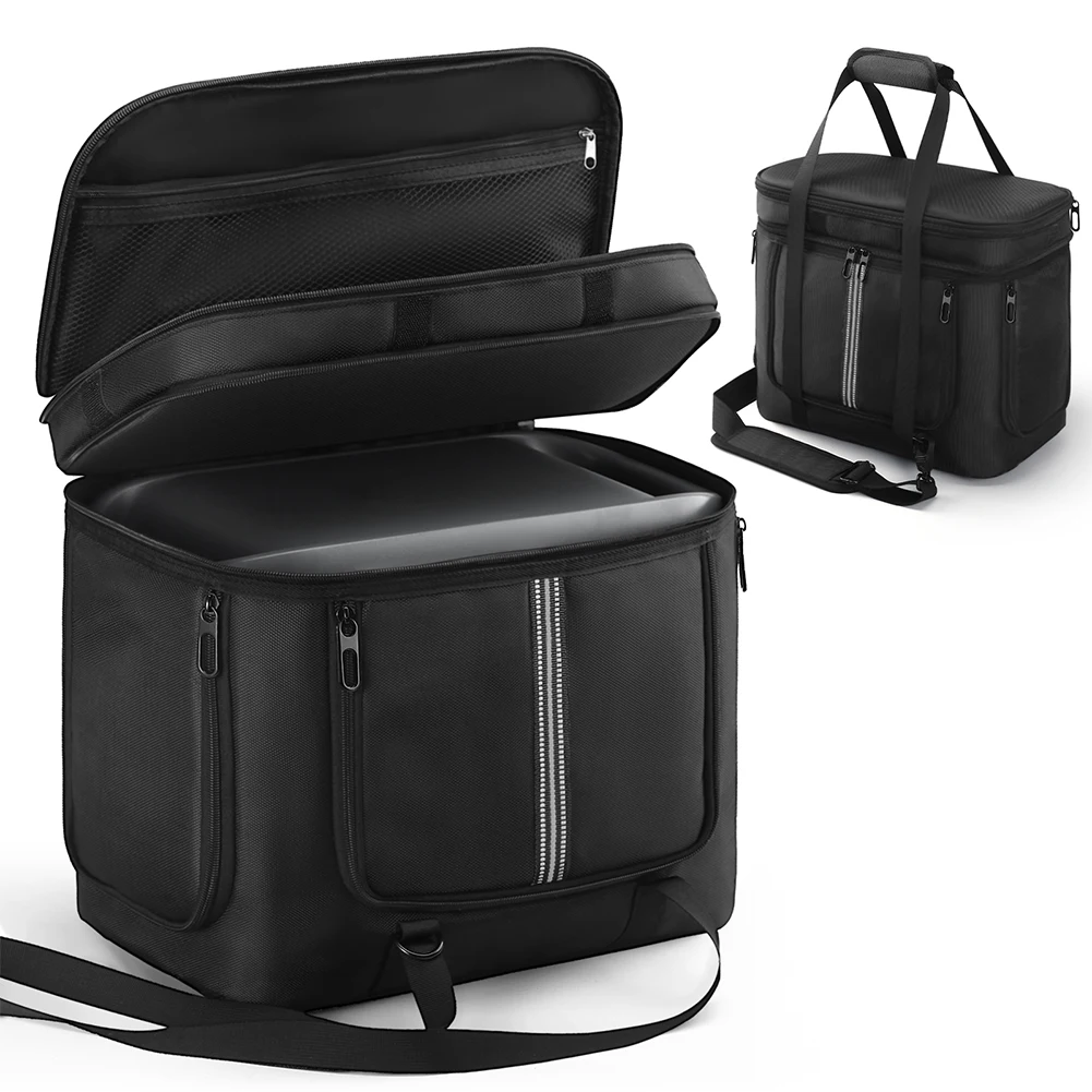 Carrying Case for C1000 Portable Power Storage Case Travel Carrying Bag Protective Case with Shoulder Strap & Handle for C1000