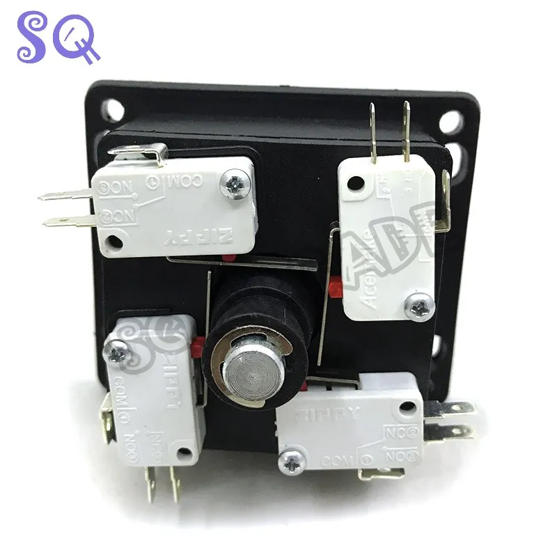 2pcs Arcade Parts HAPP Style Joystick 8 WAY Arcade STICK Copy SANWA Zippy Mircoswich For Built Arcade Cabinet JAMMA MAME