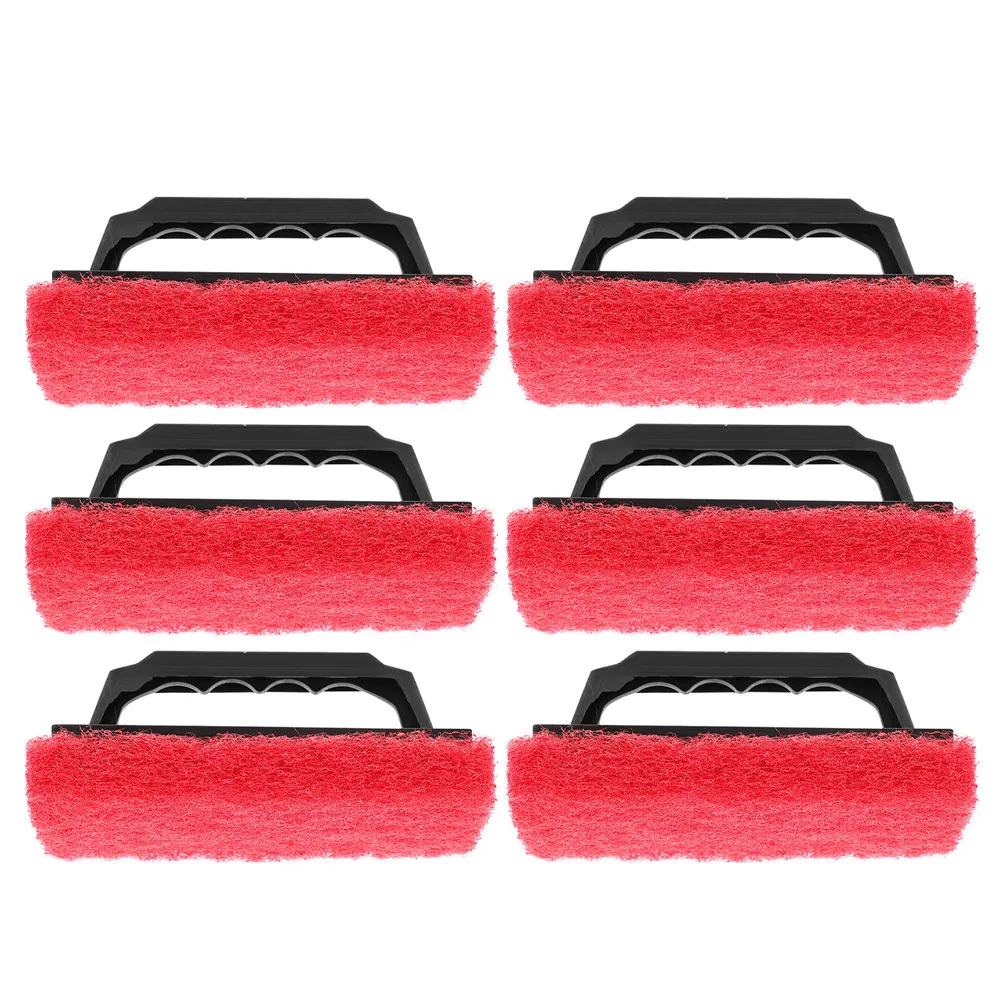 Screen printing scrub pads for print studio owners to reduce manual scrubbing effort 6 pcs blue PP sponge brushes