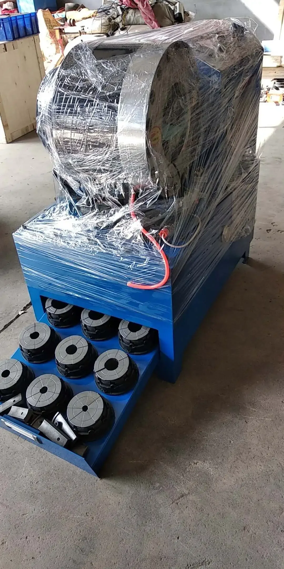 Manual Automatic Copper Aluminum Steel Tube End Reducing Shrinking Tapering Forming Machine for Sale