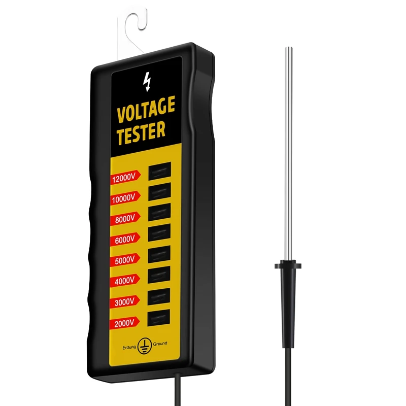 

AT14 12000V Farmer's Fence Voltage Testing Tool ,Electric Fence Voltage Tester,Yard Fencing Tester