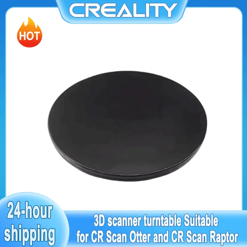 For CR-Scan Otter /Raptor /Ferret Creality Original CR-Scan 3D Scanner Manually Operated Turntable Kit Fit Pro 3D Scanner